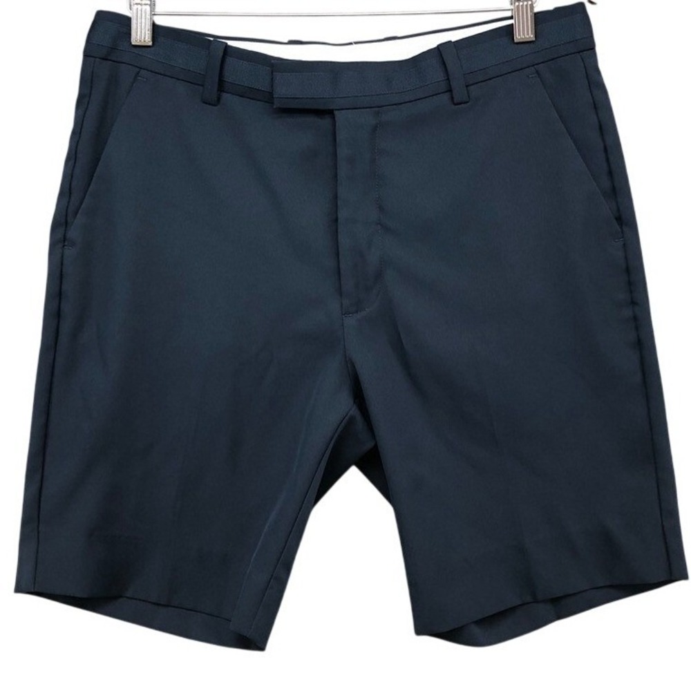 G/FORE Golf Shorts Mens 33 Navy Blue Performance Stretch Flat Front